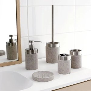 Dozownik do mydła Sapho SOAP DISPENSER STONE / COLOR SAND 3