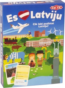 Tactic TACTIC Board game I love Latvia (In Latvian lang.) 1