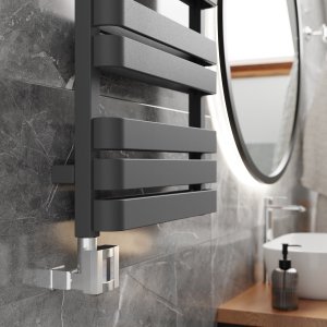 Grzejnik łazienkowy Sourcing TOWEL DRYER ELE WARP T BOLD 500/655 GREY 2
