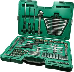 Zestaw narzędzi SATA SATA ZESTAW KLUCZY  124el  1/4"  3/8" 1/2"WALIZKA 3