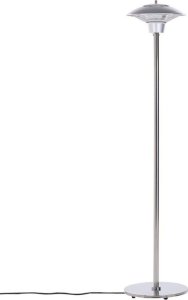 Beliani Elektryczny promiennik wolnostojący halogenowy 1500 W srebrny ASKJA 7