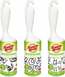 Golarka do ubrań 3M 3M Scotch Brite Rolka Do Czyszczenia Designs 3,8m 25 Listków... 2