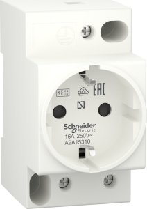 SCHNEIDERE Gniazdo modułowe iPC SCHUKO Schneider Acti 9 A9A15310 2P+E 10/16A 250V 1