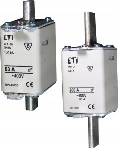 Etipo Wkładka topikowa ETI Polam NH1C 004139209 gF 160A 400V przemysłowa szybka 1