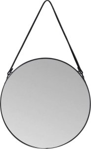 Uniglob HANGING MIRROR PERITO ROUND 80 CM BLACK 2