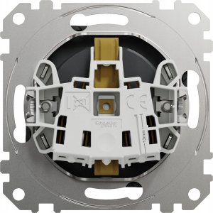 SCHNEIDERE Gniazdo schuko Schneider Sedna Design SDD114025 czarny antracyt Design & Elements 3