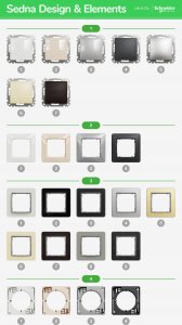SCHNEIDERE Gniazdo schuko Schneider Sedna Design SDD114025 czarny antracyt Design & Elements 6