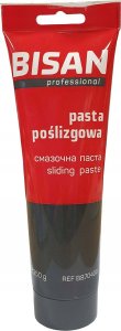 Bisan Pasta poślizgowa 250g Bisan B870400 (tuba) biała 1