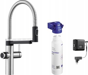 Bateria kuchenna Blanco Bateria drink.filter EVOL-S Pro powłoka PVD Steel 3