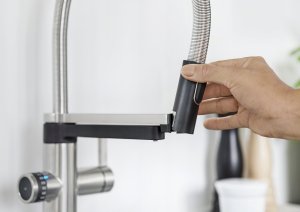 Bateria kuchenna Blanco Bateria drink.filter EVOL-S Pro powłoka PVD Steel 4