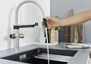 Bateria kuchenna Blanco Bateria drink.filter EVOL-S Pro powłoka PVD Steel 6