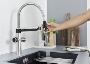 Bateria kuchenna Blanco Bateria drink.filter EVOL-S Pro powłoka PVD Steel 7