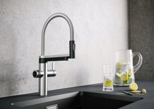 Bateria kuchenna Blanco Bateria drink.filter EVOL-S Pro powłoka PVD Steel 9