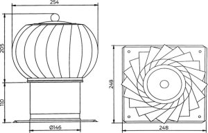 Dospel DEFLECTOR TRN 150 12