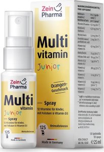 Zein Pharma Zein Pharma - Multiwitaminy Dla Dzieci, Junior Spray, 25 ml 1