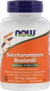 NOW Foods NOW Foods - Probiotyki Saccharomyces Boulardii, 120 vkaps 1