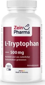 Zein Pharma Zein Pharma - L-Tryptofan, 500mg, 180 kapsułek 1