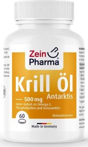 Zein Pharma Zein Pharma - Olej z Kryla Arktycznego, 500mg, 60 kapsułek 1