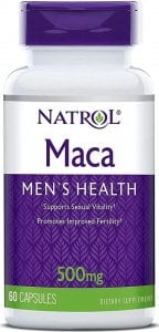 NATROL Natrol - Maca, 500mg, 60 kapsułek 1