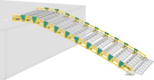MSW Rampa podjazdowa przenośna składana do 500 kg 1965 x 762 mm Rampa podjazdowa przenośna składana do 500 kg 1965 x 762 mm 4