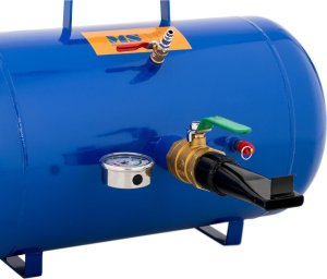 MSW Inflator zbiornik ciśnieniowy do pompowania kół opon z manometrem 6-8 bar 38.5 l Inflator zbiornik ciśnieniowy do pompowania kół opon z manometrem 6-8 bar 38.5 l 4