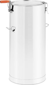 Wiesenfield Miodarka wirówka do miodu ręczna 2 ramkowa ze stali nierdzewnej Miodarka wirówka do miodu ręczna 2 ramkowa ze stali nierdzewnej 2