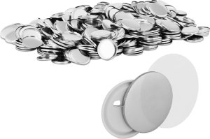 Uniprodo Przypinki badziki butony piny do ubrań 1000 szt. śr. 37 mm Przypinki badziki butony piny do ubrań 1000 szt. śr. 37 mm 2