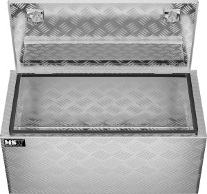 MSW Skrzynia narzędziowa transportowa aluminiowa zamykana na klucz 119 l 91 x 45 x 44.5 cm Skrzynia narzędziowa transportowa aluminiowa zamykana na klucz 119 l 91 x 45 x 44.5 cm 6