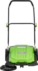 Ulsonix Zamiatarka ręczna magazynowa do piasku liści kostki 1 szczotka 20 l 55 cm Zamiatarka ręczna magazynowa do piasku liści kostki 1 szczotka 20 l 55 cm 9