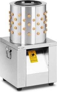 Wiesenfield Skubarka skubaczka do przepiórek ptaków nierdzewna śr. bębna 305 mm 120 W Skubarka skubaczka do przepiórek ptaków nierdzewna śr. bębna 305 mm 120 W 2