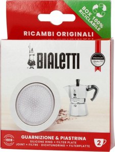 Bialetti Bialetti - Uszczelka + sitko do kawiarek Bialetti Moka Induction 2tz 2