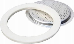 Bialetti Uszczelka + sitko do kawiarek stalowych Bialetti 10tz 2