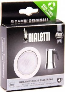 Bialetti Bialetti - Uszczelka + sitko do kawiarek stalowych Bialetti 4tz 8