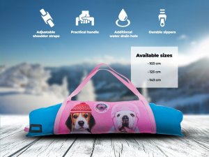 Snowsport Pokrowiec na narty dla dzieci Snowsport Ski Bag Dogs 6in1 2022 1