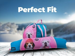 Snowsport Pokrowiec na narty dla dzieci Snowsport Ski Bag Dogs 6in1 2022 2