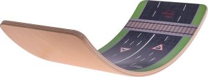 KidiBoard Deska równoważna KidiBoard balansująca do ćwiczeń sensomotorycznych dla dzieci Balance Board Road 3