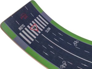 KidiBoard Deska równoważna KidiBoard balansująca do ćwiczeń sensomotorycznych dla dzieci Balance Board Road 7