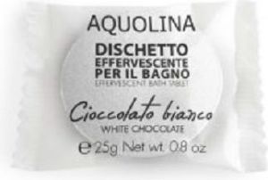 Aquolina Effervescent Bath Tablet tabletka do kąpieli Biała Czekolada/White Chocolate 25g 1