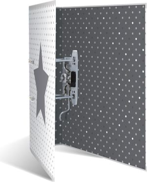 Segregator Herma dźwigniowy A4 70mm  (7192) 2