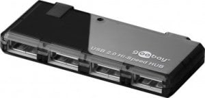 HUB USB TRITON 4-kierunkowy HUB USB 2.0 Hi-Speed - Wersja kolorystyczna Czarny 1
