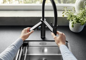 Bateria kuchenna Blanco Bateria drink.filter EVOL-S Pro czarny mat 5