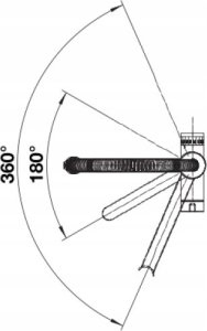 Bateria kuchenna Blanco Bateria drink.filter EVOL-S Pro czarny mat 8