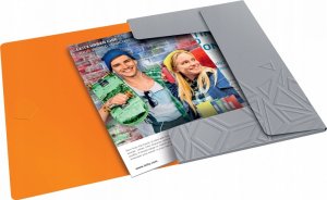 Leitz TECZKA Z ZAK� URBAN CHIC A4 PP C.SZARA 2