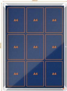 Nobo Gab filc wew Nobo Premium Plus 9xA4 nieb 3