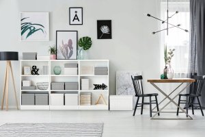 Esselte Pudełka dom przechow pół roz. M 3szt szary 6