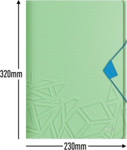 Leitz TECZKA Z ZAK� URBAN CHIC A4 PP ZIELONA 3