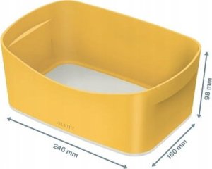 Leitz MyBox Storage Tray Cosy warm yellow 1