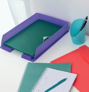 Esselte Teczka z zak� Colour'Breeze PP A4 lawendowy 2