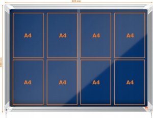 Nobo Gabl filc Nobo Premium Plus 8xA4 nieb 4