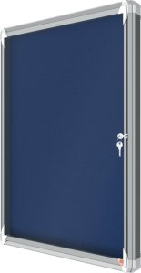 Nobo Gablota filcowa wewnętrzna Premium Plus 8xA4 niebieska 2